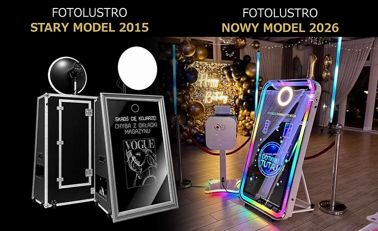Porównanie fotolustra — stary model 2015 i nowy model 2026 | MegaFota