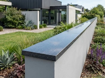 Mauerabdeckung · Steel Grey