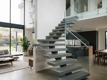 Wohntreppe · Steel Grey