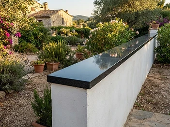 Mauerabdeckung · Nero Assoluto