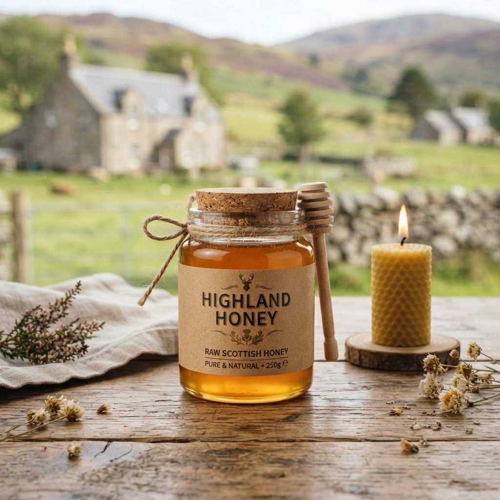 Raw Highland Honey