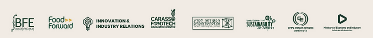 Biotechnology and Food Engineering, Food Forward, Innovation and Industry Relations, Carasso FoodTech Innovation Center, Faculty of Materials Science and Engineering, Sustainability on Campus, Faculty of Chemical Engineering Wolfson, Ministry of Economy and Industry