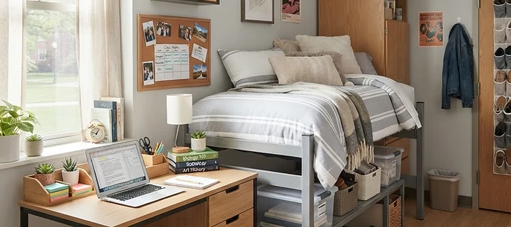 College Dorm Products That Help Maximize Small Spaces