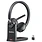 awatrue Wireless Headset with Mic for Work, Noise Canceling for Clear Calls