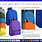 12 Pack Backpacks for Kids,17" Assorted Colors Backpacks Bulk for School