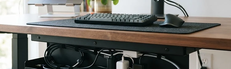 Desk Cable Management Tray