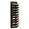 Kotkn 10 Tier Over The Door Organizer - Heavy Duty Hanging Storage Rack with Sturdy Oxford Fabric, Holds 20+ Pairs of Footwear, Boots & Sneakers, Saves 50% Closet Space (Black)