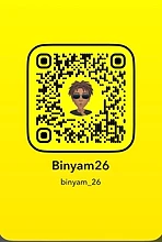 Snapchat QR code for Binyam26