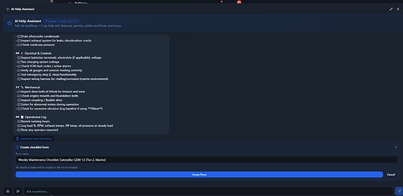 Convert to Form, one click