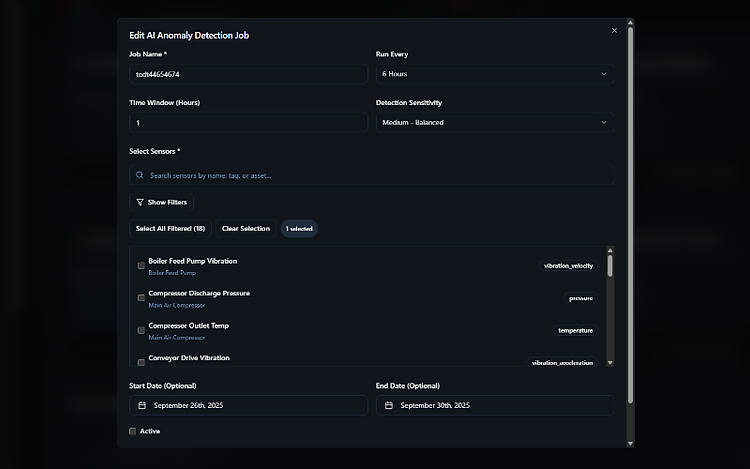AI anomaly detection jobs