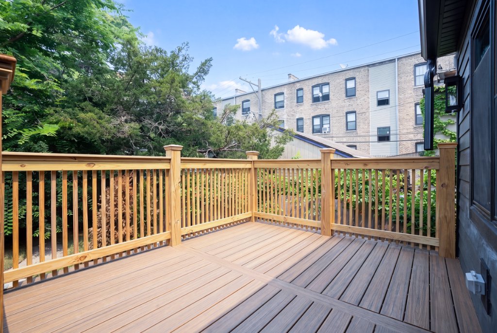 Afternoon opens onto the rear deck