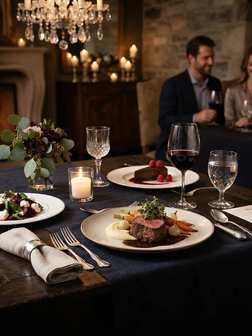 Private Three-Course Dinner