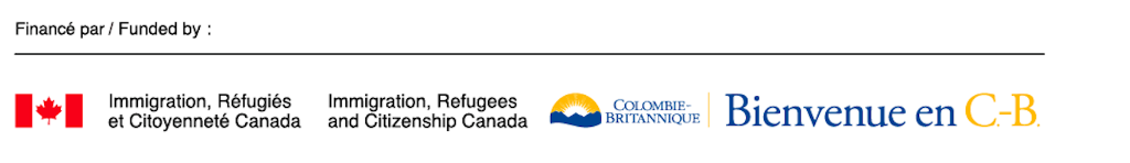 Funded by Immigration, Refugees and Citizenship Canada and the Government of British Columbia