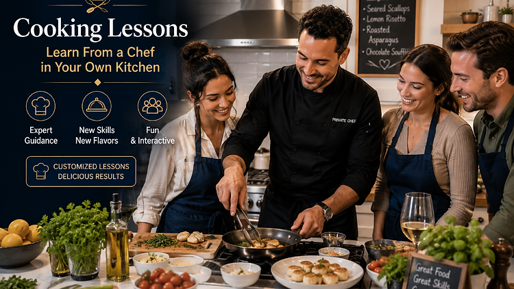 Learn From a Chef in Your Own Kitchen