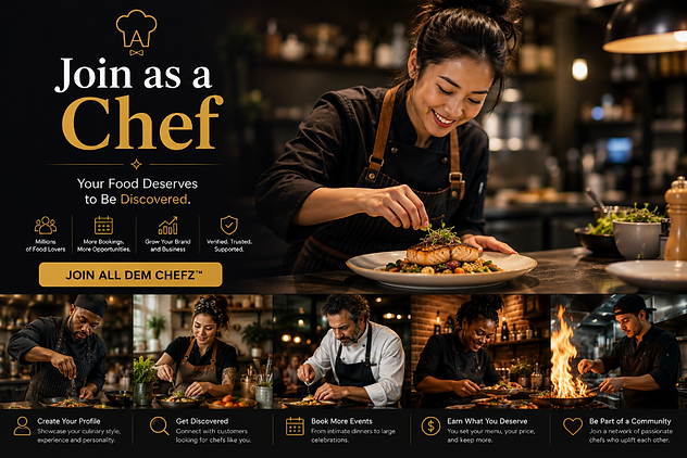 Join as a Chef — Your Food Deserves to Be Discovered
