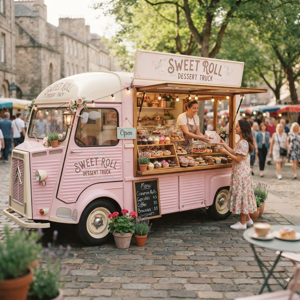 Sweet Roll Dessert Truck