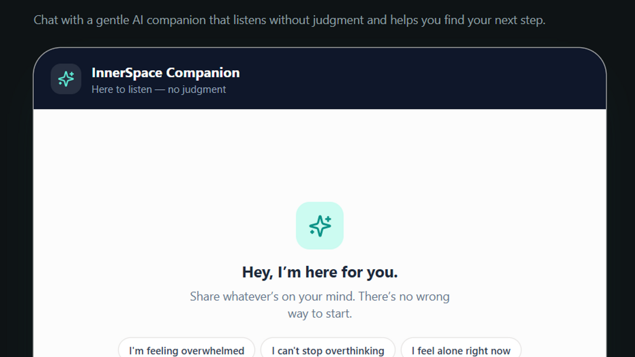 Mental Health App template preview