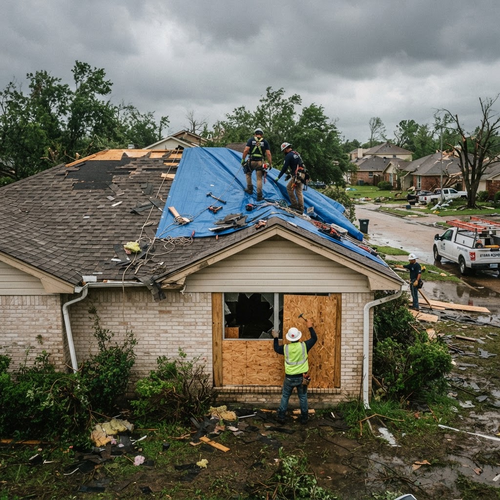 Storm Response — Firewater Damage Restoration