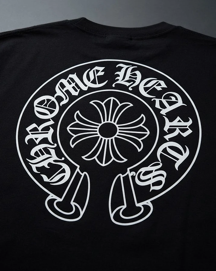 Chrome Hearts Emblem Shirt — Black — view 3