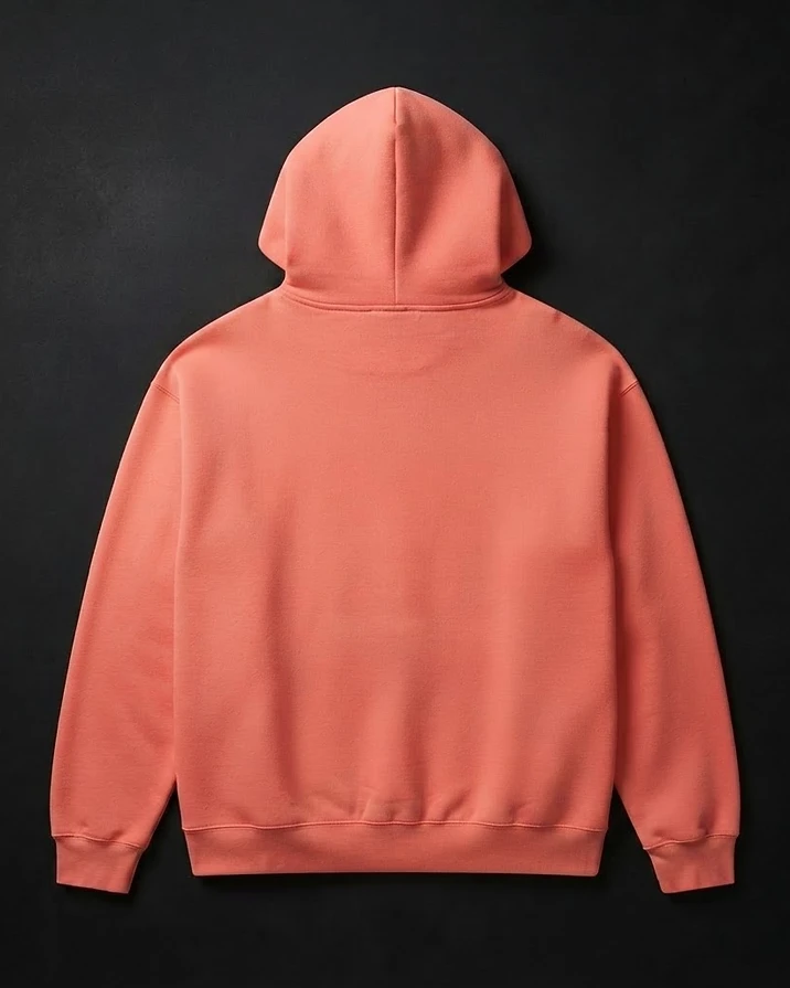 Essentials Hoodie — Coral — view 2