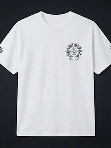 Chrome Hearts Emblem Shirt — White