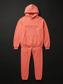 Vault Fleece Set Bundle — Coral