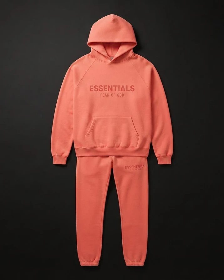 Vault Fleece Set Bundle — Coral — view 1