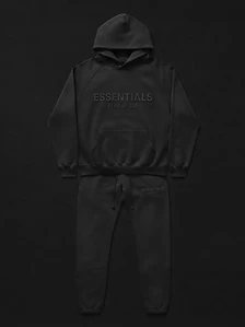 Essentials Sweatsuit — Black