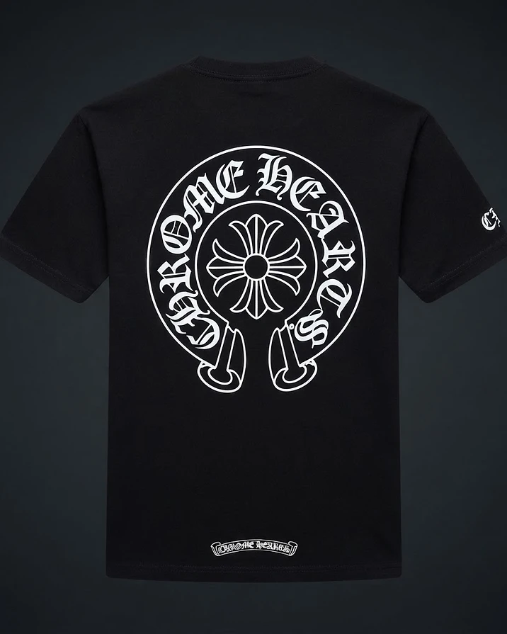 Chrome Hearts Emblem Shirt — Black — view 2