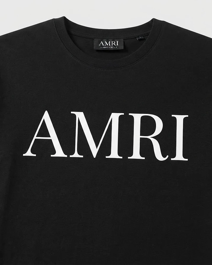 AMRI Oversized Type Tee — Black — view 3