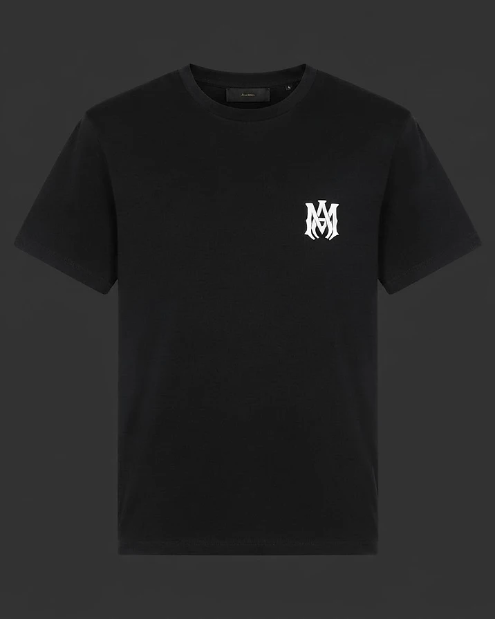 AMIRI MA Monogram Tee — Black — view 1