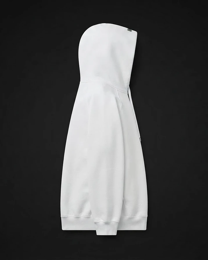 Essentials Hoodie — White — view 3
