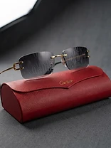 Cartier Gold Wire Sunglasses
