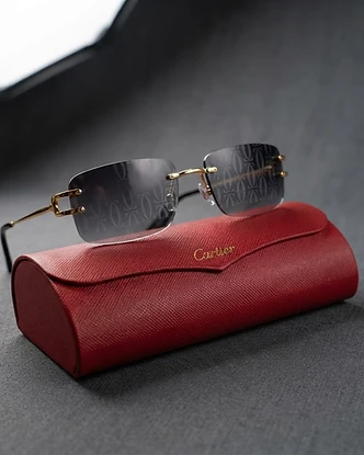Cartier Gold Wire Sunglasses
