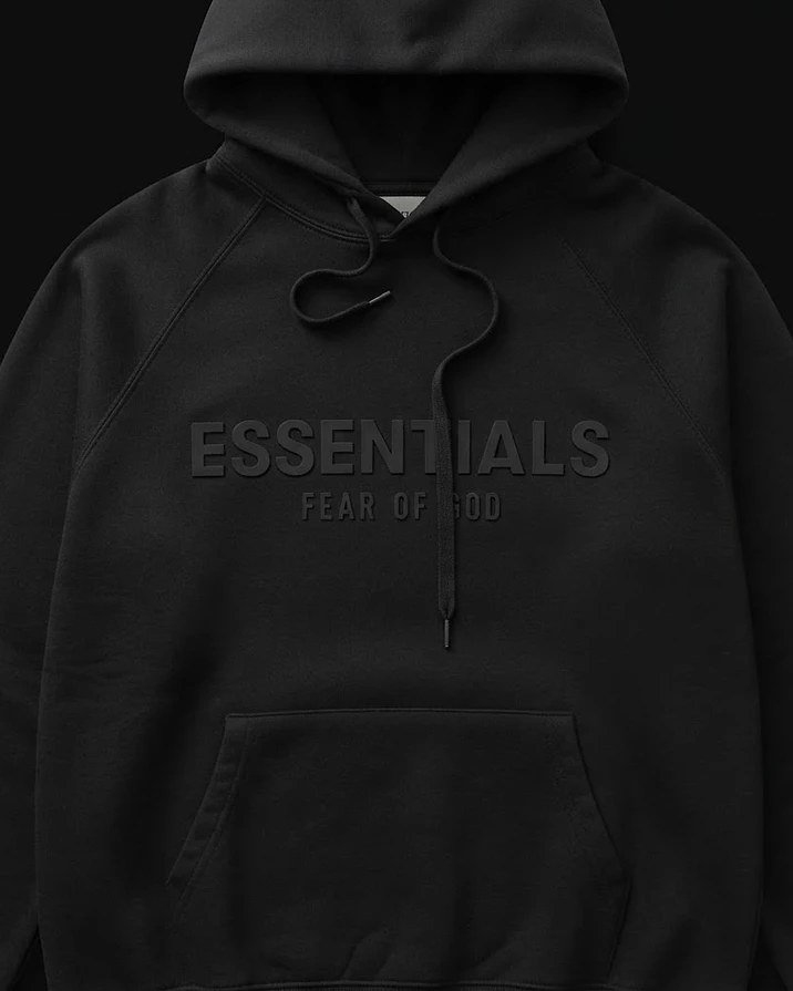 Essentials Sweatsuit — Black — view 2