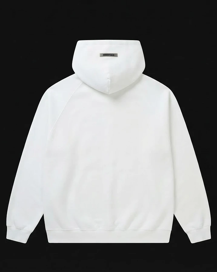 Essentials Hoodie — White — view 2