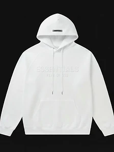 Essentials Hoodie — White