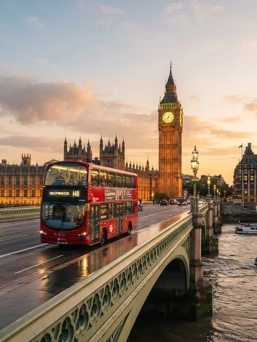 United Kingdom cityscape