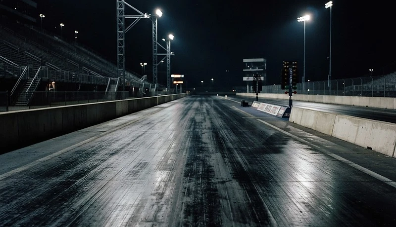 Top Gun Dragstrip racing action
