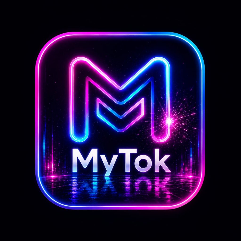 MyTok cyberpunk background