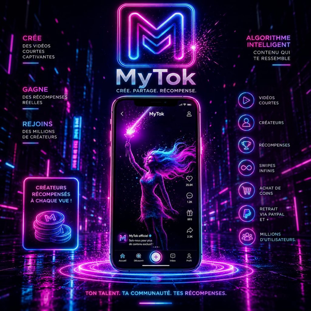 Fonctionnalités officielles de MyTok