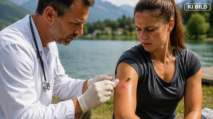 Erste Hilfe bei Wespen- und Bienenstichen