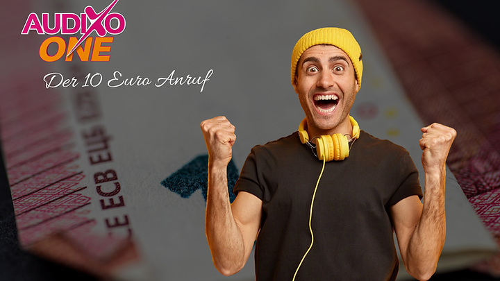 Der AUDIXO ONE 10€ Anruf