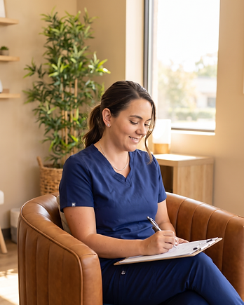 Courtney, founder of Social-OT and licensed Occupational Therapist