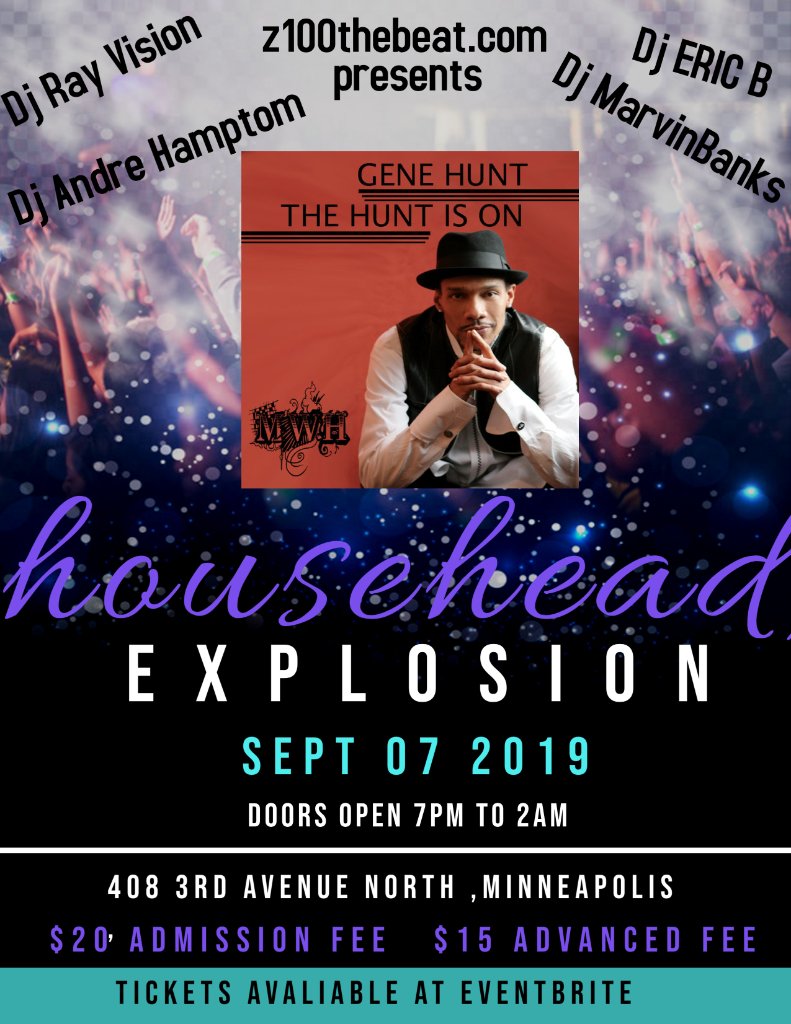 Househead Explosion flyer