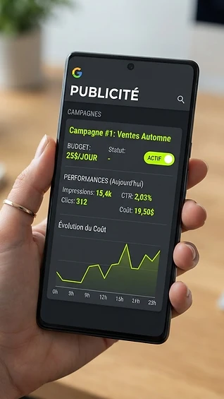 Micro-Pilotage Google Ads Intégré
