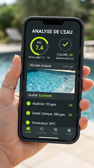 Assistant Intelligent Entretien de Piscine