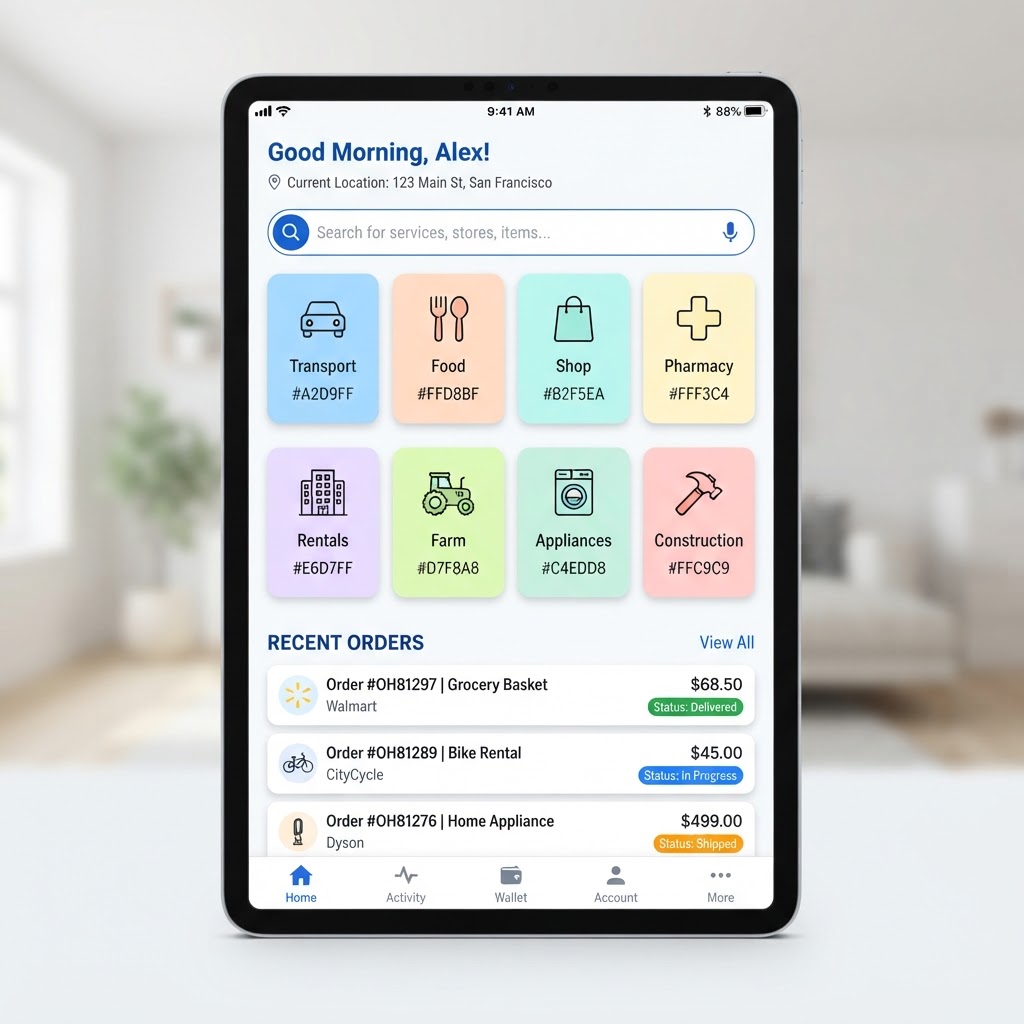 Home Dashboard