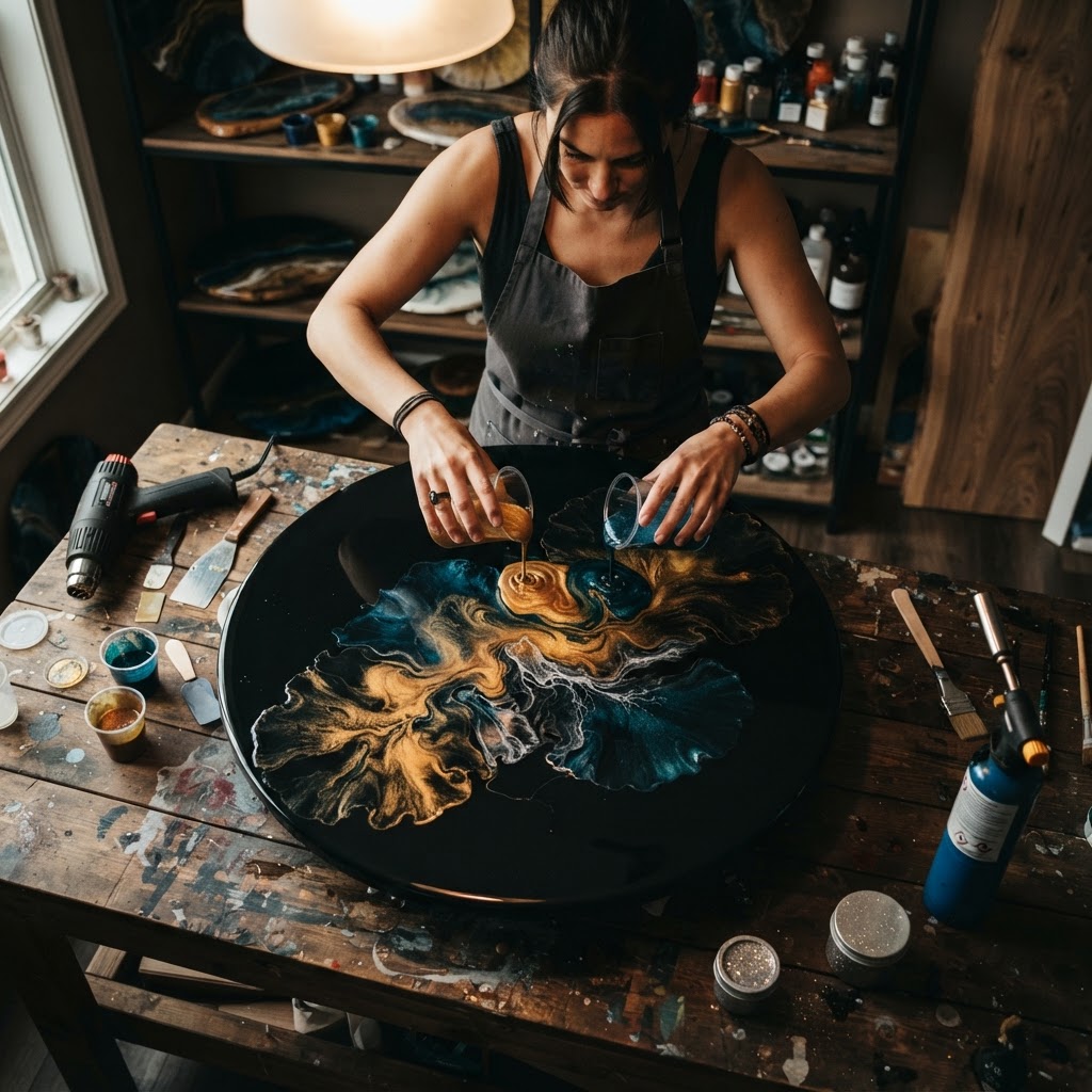 Resin art