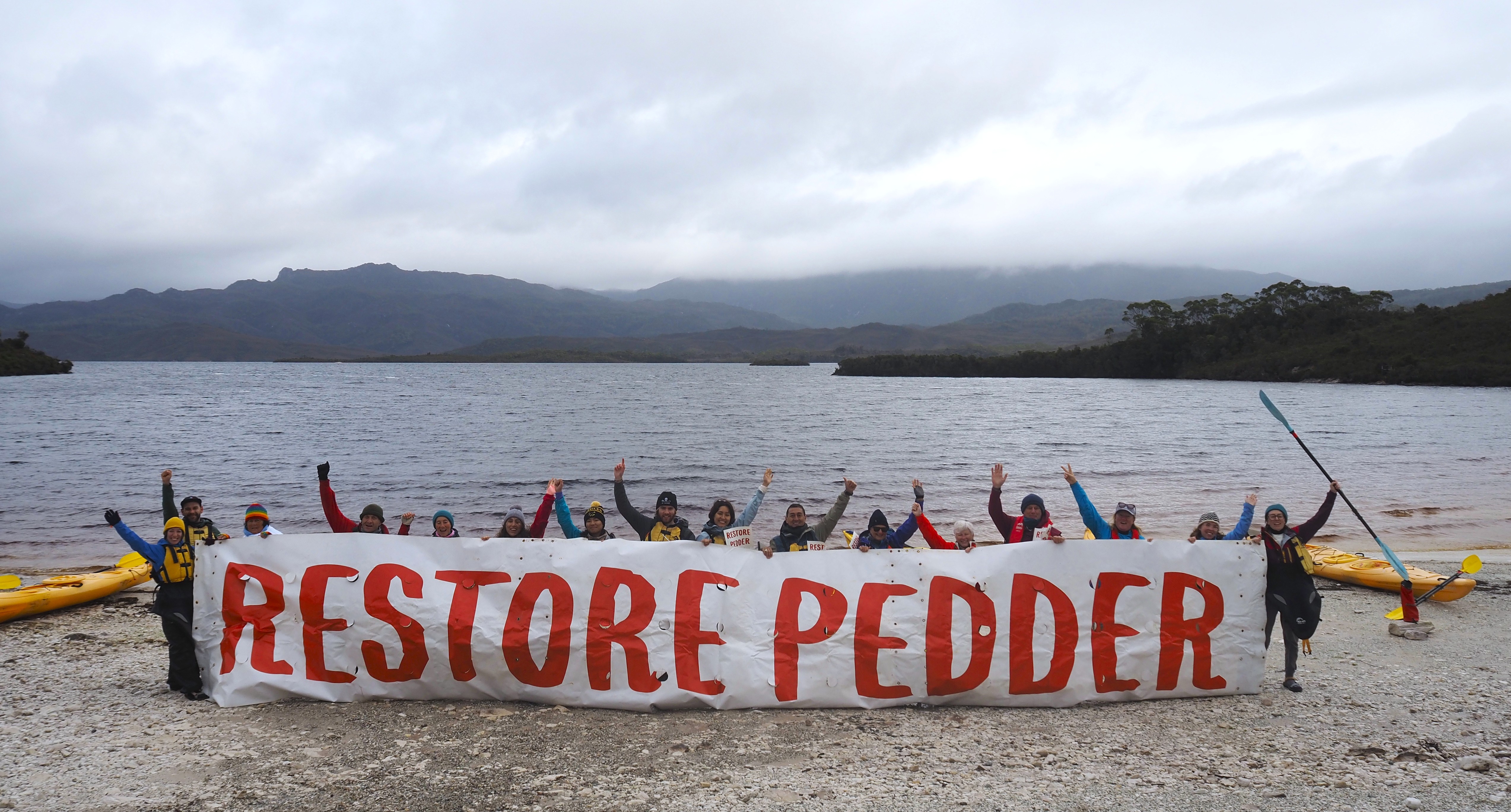 AGM commits to intensify the Campaign to Restore Lake Pedder